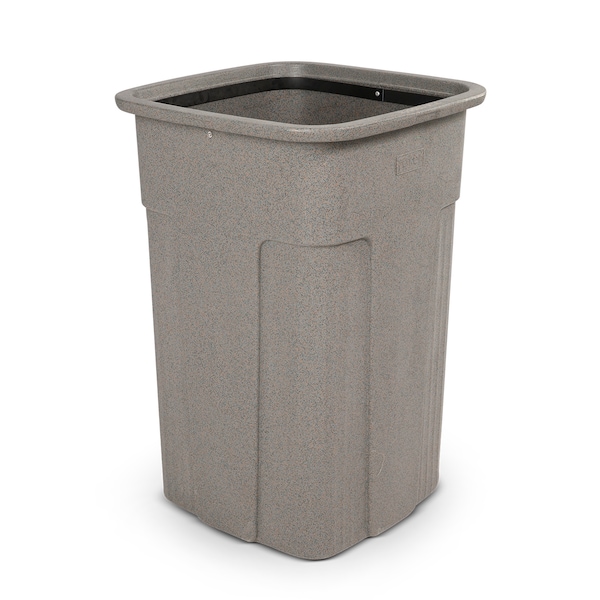 50 gal. Square Trash Can